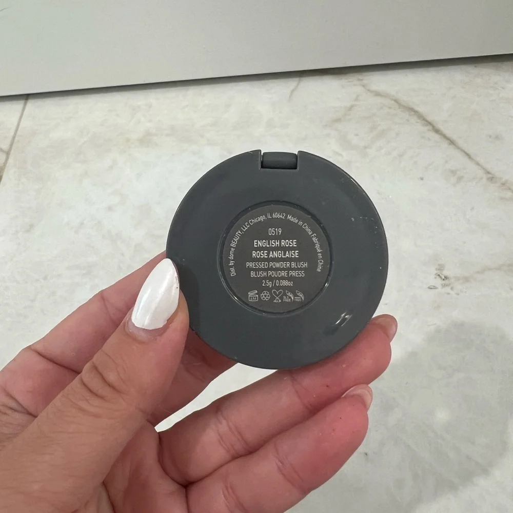 NEW Dome English Rose Pressed Powder Blush